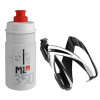 ELITE KIT CEO 24´ košík čierny lesklý + fľaša JET číra/červená 350 ml