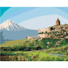 Maľovanie podľa čísel - Starý hrad, 100 x 80 cm, napnuté plátno na ráme 8596530015833