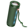 Hoco Bezdrôtový prenosný reproduktor Dazzling pulse (HC9) - s okolitým svetlom, Bluetooth 5.1, 10 W - zelený KF239243