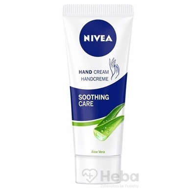 NIVEA Krém na ruky SOOTHING CARE s aloe vera 1x75 ml