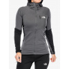 Dámska mikina s kapucňou The North Face Polartec Powergrid Stormgap Hoodie - anthracite grey/tnf black