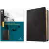 NLT Courage for Life Study Bible for Men, Filament-Enabled Edition (Leatherlike, Onyx Lion) (Tyndale,Ann White)(Kniha)