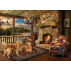 COBBLE HILL Puzzle Chata pri jazere 1000 dielikov