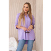 Fashionweek Talianska blúzka vzdušná, elegantná K11817 Farba: LILAC, Veľkosť: Universal