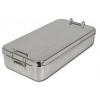 Nerezové kazety na nástroje s rukoväťou 50x20x10 cm – Autoklávovatelné 125 °C (Nerezové kazety )