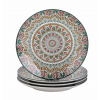 Vancasso Mandala Verde – sada porcelánových tanierov s mandalovým vzorom
