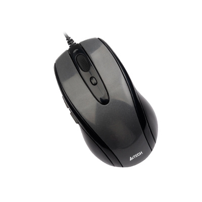 A4tech N-708X V-Track optická myš, 1600DPI, USB, černá N-708X