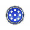 Kotúč brúsny diamantový na betón, dvojradový, 180x22,2mm GEKO