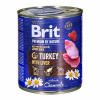 Brit BRIT Premium by Nature Junior Morčacie s pečeňou - mokré krmivo pre psov - 800 g