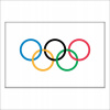 Magnetka vlajka Olympijské hry