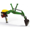 Zadný bager Rolly Toys k traktoru John Deere