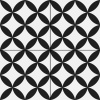 Prissmacer Ceramica CIRCLE BLACK MAT 45x45 dlažba