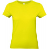 B&C | #E190 /women, Dámske tričko, zelená pixel lime, XXL