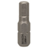 BOSCH Extra-Hart Skrutkovacie bit zvlášť tvrdý, HEX 5, 25 mm 2607001726