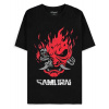PCMerch Cyberpunk 2077 Tričko Samurai Bandmerch Velikost XL