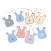 INTERBABY | Podbradník froté 25x30 cm