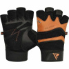 Vega RDX GYM GLOVE LEATHER S15 TAN fitness kožené rukavice veľkosť 2XL hnedá