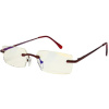 GLASSA Blue Light Blocking Glasses PCG 06, dioptrie: +3.00 červená