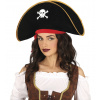 Sametový pirátsky klobúk