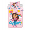 JERRY FABRICS Obliečky do postieľky Gábinin kúzelný domček baby Bavlna, 100/135, 40/60 cm