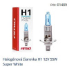 AMiO Halogénová žiarovka 12V Super White 1ks prevedenie: H1 12V 55W Super White