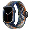 Regulačná páska Denim Sivá pre Apple Watch Remienok 6 7 8 9 SE 42 mm 44 mm 45 mm