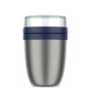 Termobox z nerezové oceli Ellipse 500+200ml, Mepal, tmavě modrý