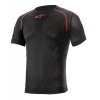 ALPINESTARS termotriko s krátkym rukávom RIDE TECH SUMMER, ALPINESTARS (černá/červená) 2025 - XL2XL
