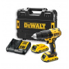 Dewalt Akumulátorová bezuhlíková vŕtačka XR 18V, 2x Li-Ion 2,0Ah, TSTAK DCD777D2T