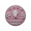 Id_1952 SVÄTÉ PRIJÍMANIE TORTA IHS HOSTIA KOMUNITNÝ KALICH CUKROVÁ DEKORÁCIA