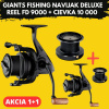 GIANTS FISHING NAVIJÁK DELUXE REEL FD 9000 + CIEVKA 10000 ZDARMA!