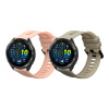 kwmobile řemíneks for Garmin Forerunner 965 / 965 Solar / Forerunner 955 / 955 Solar řemíneks - 2x Náhradní Silikonový Watch Bands - Smartwatch or Fitness Tracker - šedá / tmavě růžová