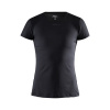 Dámske funkčné tričko s krátkym rukávom CRAFT ADV Essence Slim SS black XXL