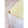 AMIDO-EXQUISIT Vanilková plachta na posteľ Jersey Rozmer: 200 x 220 cm J40_130