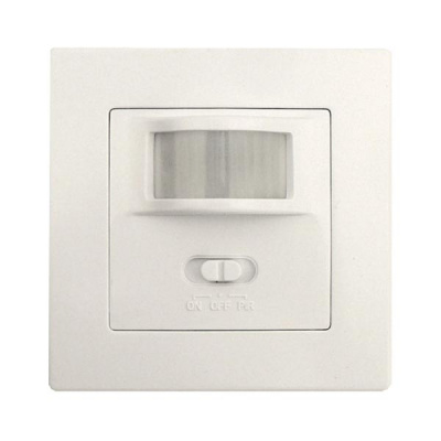 PIR senzor Solight interiérový, do krabičky od vypínačů, bílý WPIR01