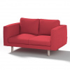 Dekoria Poťah na sedačku Norsborg (pre 2 osoby), červená, Poťah na sedačku Norsborg (pre 2 osoby), Etna, 705-60