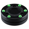 Puk Green Biscuit Roller Hockey, čierna (040232685675)