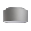 RENDL RED DOUBLE 55/30 tienidlo Chintz svetlo sivá/biele PVC max. 23W R11554