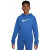 Nike Kids Multi+ Therma-FIT Pullover Hoodie - game royal/polar/white - Modrý