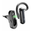 Bluetooth headset Cellularline CAR FLAT s nabíjacou základňou, čierny
