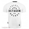 Tričko - Octagon - Athletic Brands - Biele