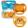 Canpol babies BabiesBoo silikon symmetrical Soother cumlík orange 2 ks