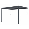 Bioklimatická pergola G21 Trenton 4x3 m, antracitová hliníková