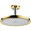 Hansgrohe 27405090 RAINDANCE Classic horná sprcha 240 1jet s prívodom od stropu, chróm / vzhľad zlata