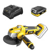 Uhlová brúska PROKIN AG-L0118 – 125 mm, AKU 18V STARTER KIT