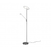 Trio LED stojací lampa Brantford nikl 425610207