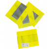 Korntex Súprava 4 reflexných pások KX106 Signal Yellow 10,5 x 12,5 cm