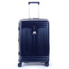 Veľký cestovný kufor na kolieskach polycarbon TSA 100l Airtex 649 tmavo modrá