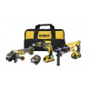 Dewalt 18V kombosada 3 ks v taške 2x2.0 Ah DCK308DM