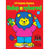 Výtvarná školka červená nalep a vybarvuj